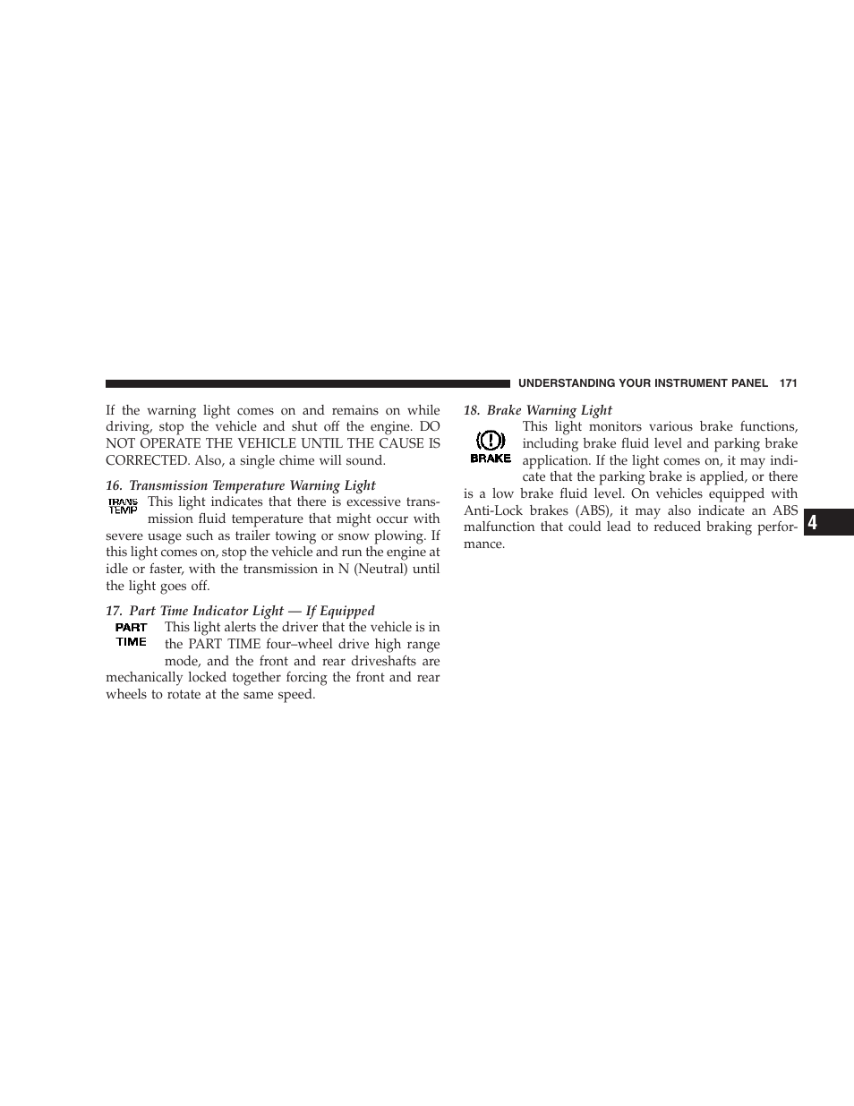Jeep 2007 Liberty User Manual | Page 171 / 417