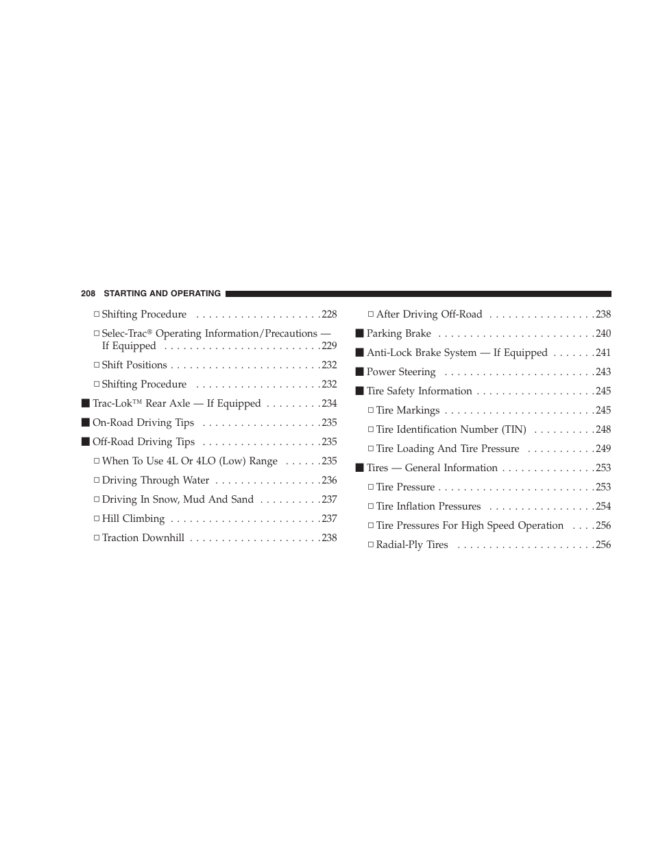 Jeep 2007 Liberty User Manual | Page 208 / 417