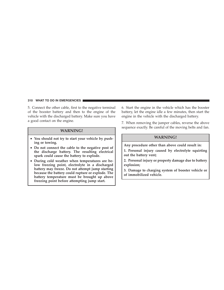 Jeep 2007 Liberty User Manual | Page 310 / 417