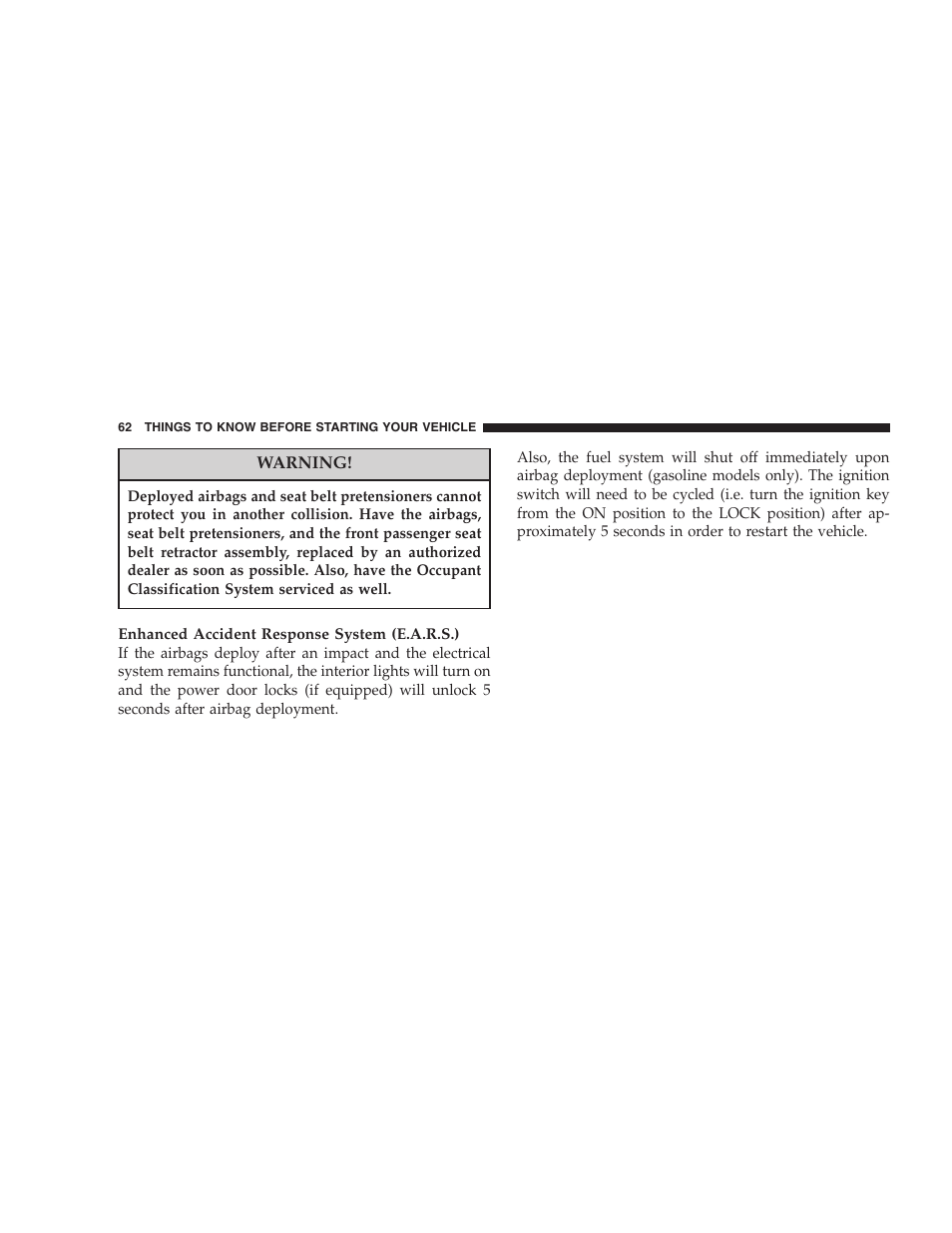 Jeep 2007 Liberty User Manual | Page 62 / 417