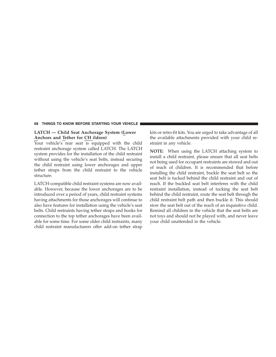 Jeep 2007 Liberty User Manual | Page 68 / 417