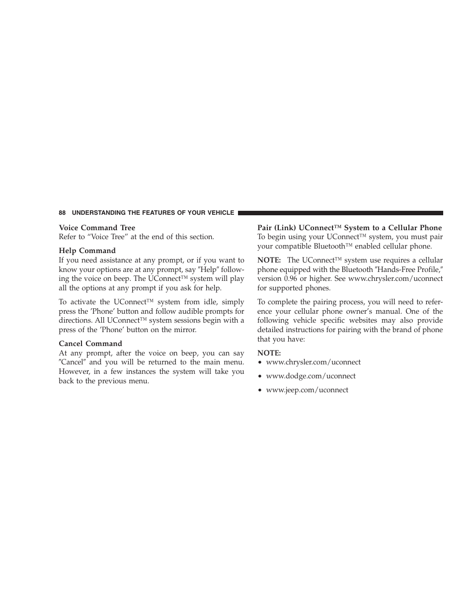 Jeep 2007 Liberty User Manual | Page 88 / 417