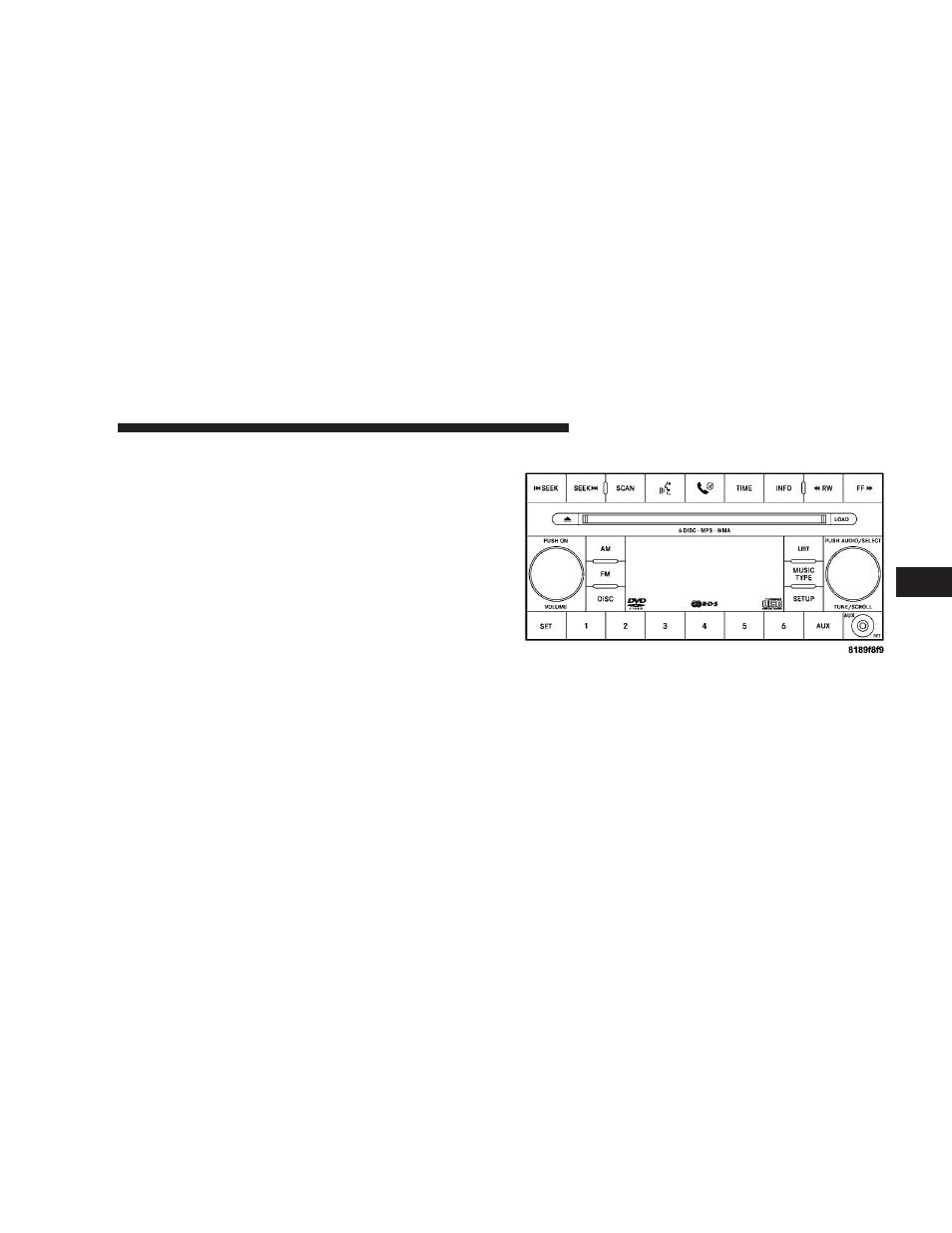 Fm reception, Operating instructions - radio mode, Sales code req — am/fm stereo radio | And 6–disc cd/dvd changer (mp3/wma aux jack) | Jeep 2007 Wrangler User Manual | Page 217 / 467