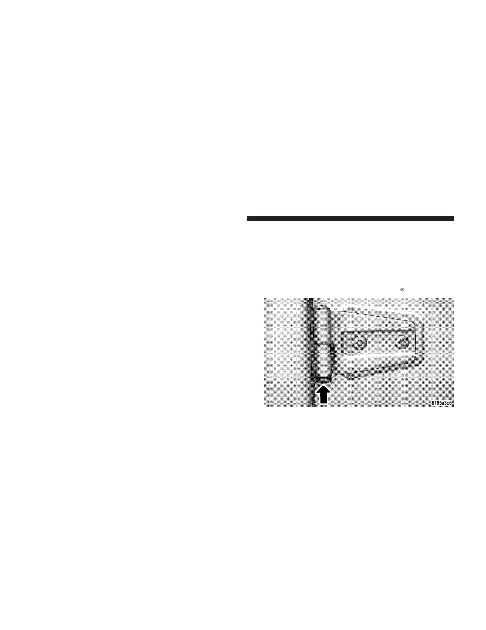 Doors, Front door removal | Jeep 2007 Wrangler User Manual | Page 26 / 467
