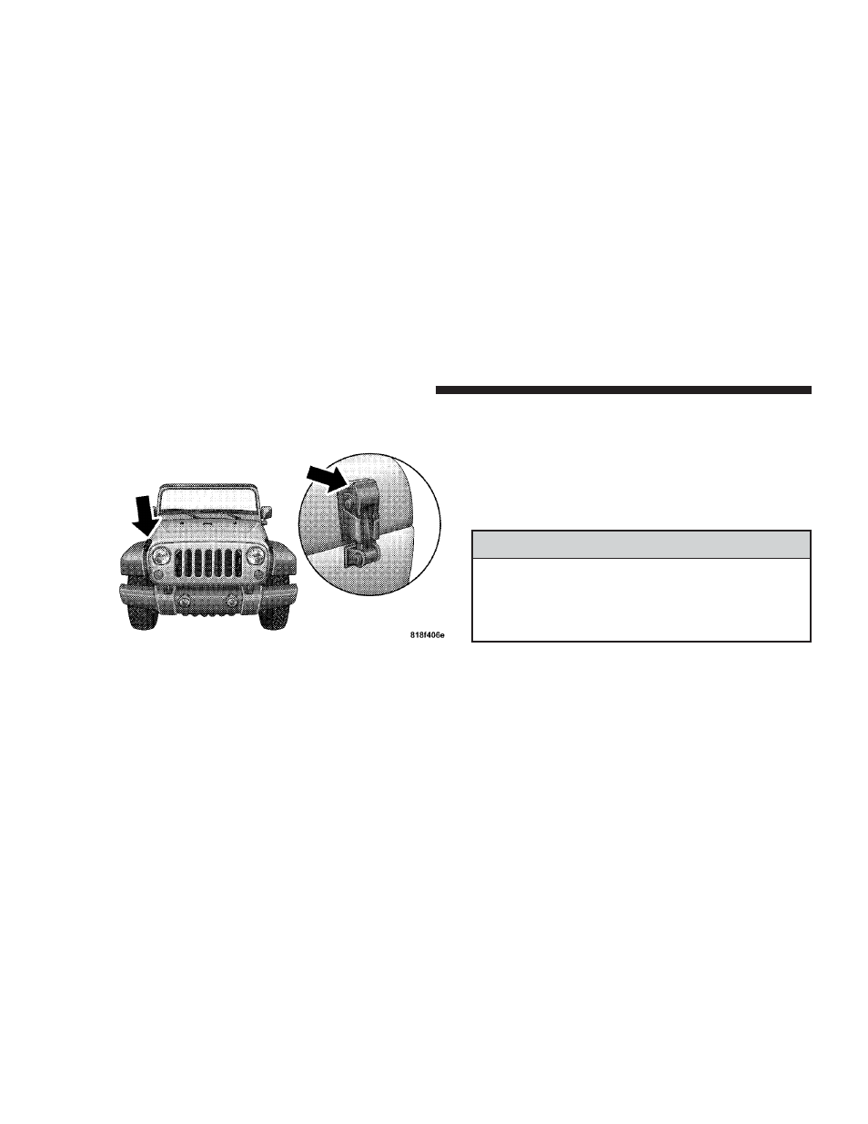 To open and close the hood | Jeep 2007 Wrangler User Manual | Page 96 / 467