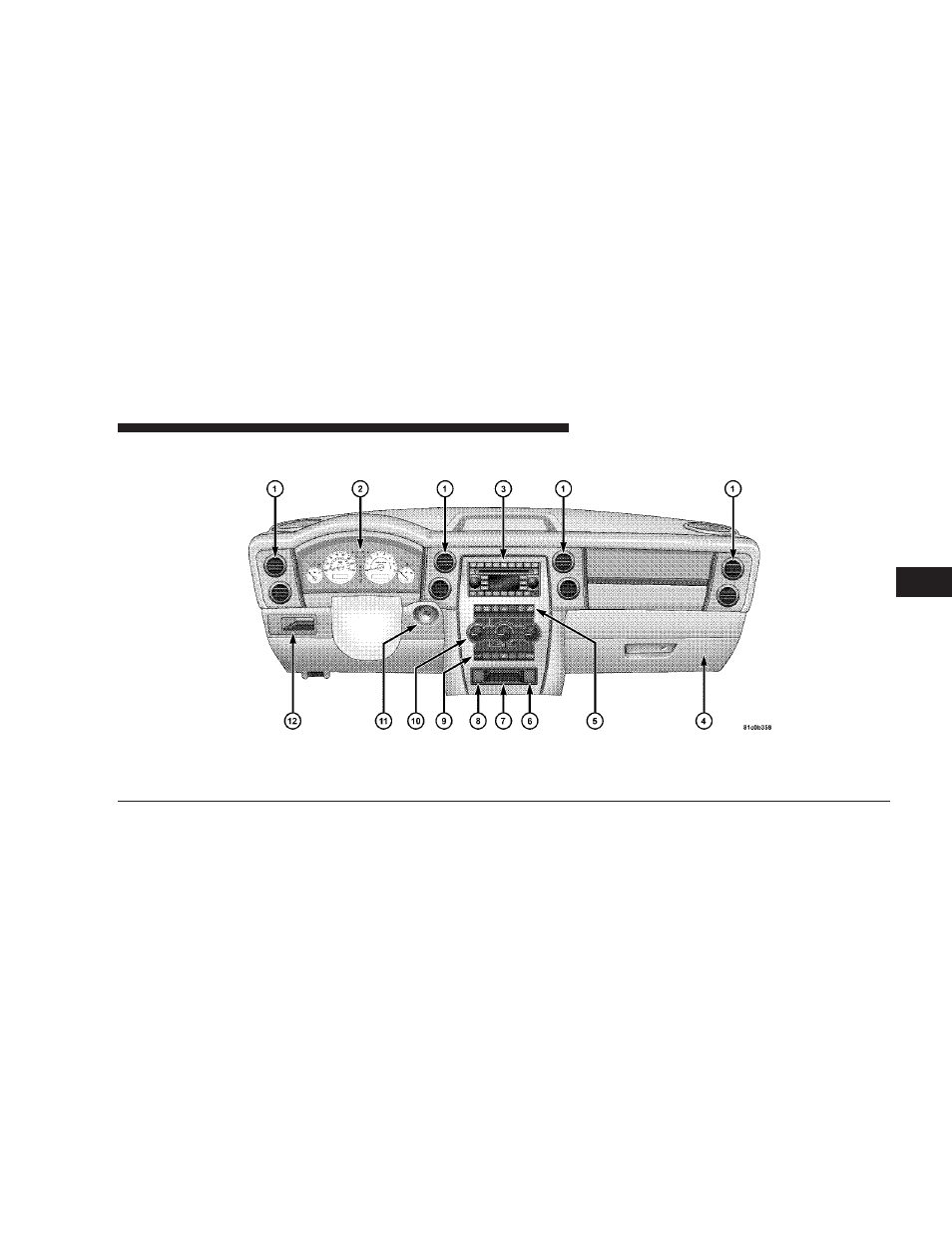 Instrument panel and controls | Jeep 2008 Commander User Manual | Page 185 / 478