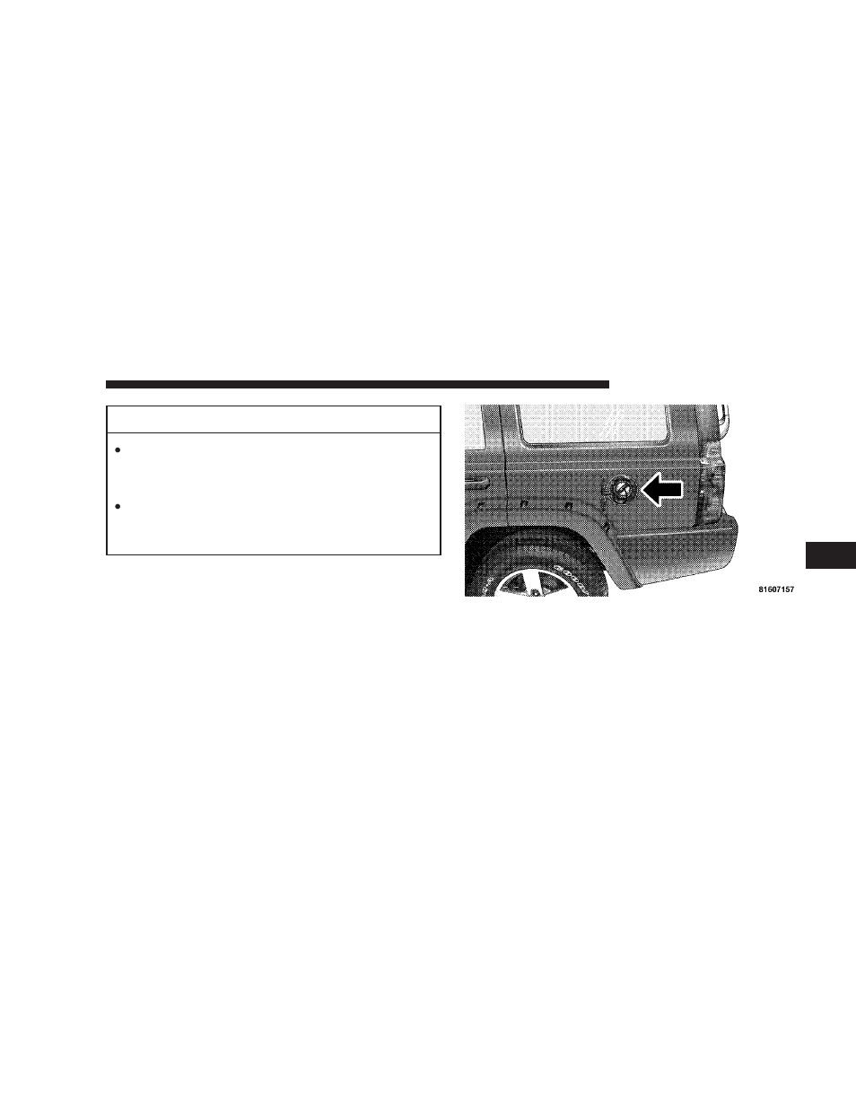 Adding fuel, Fuel filler cap (gas cap) | Jeep 2008 Commander User Manual | Page 341 / 478