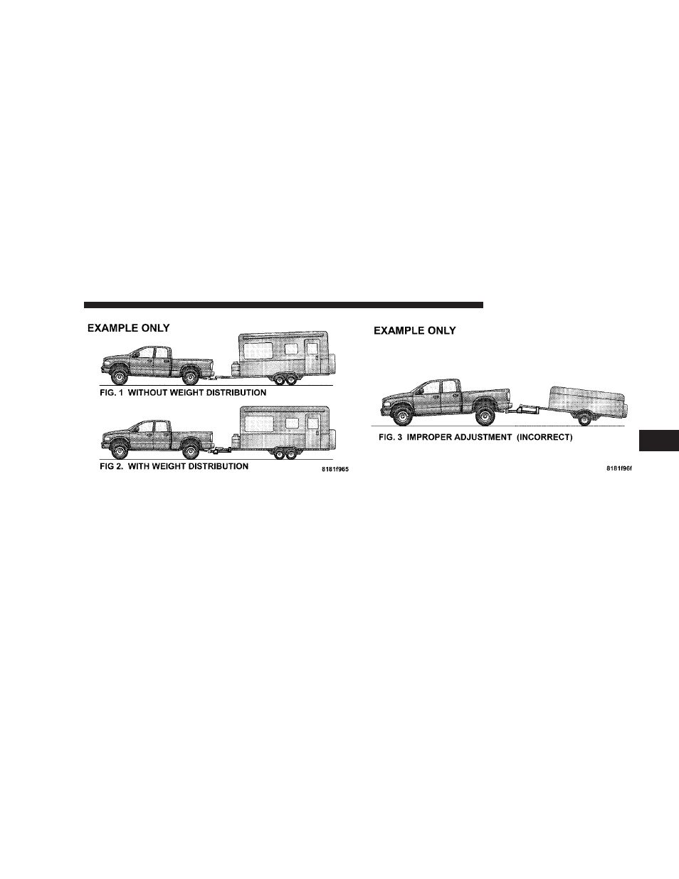 Trailer hitch classification, Trailer towing weights (maximum trailer, Weight ratings) | Jeep 2008 Commander User Manual | Page 349 / 478