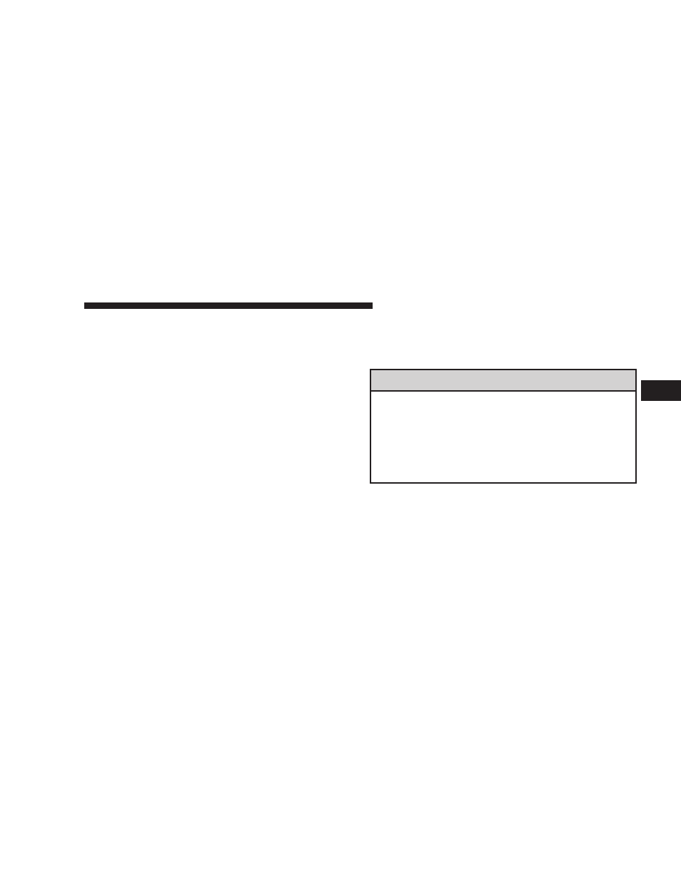 Manual transaxle, To accelerate for passing | Jeep 2008 Compass User Manual | Page 125 / 399