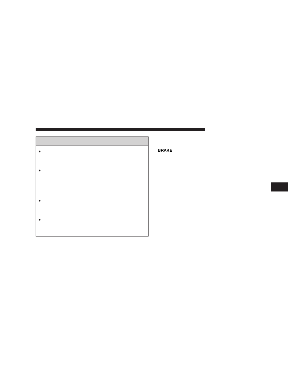 Parking brake | Jeep 2008 Compass User Manual | Page 241 / 399
