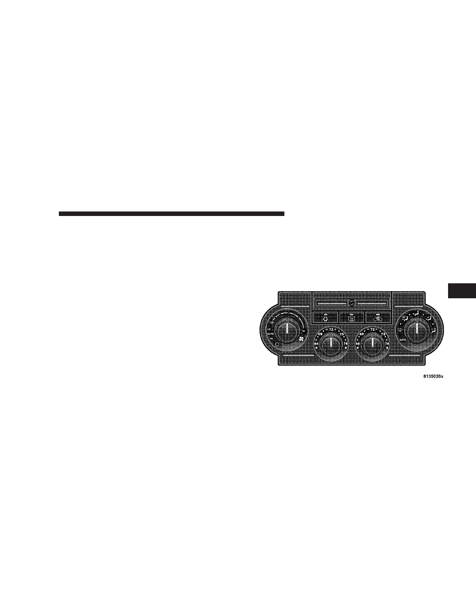 Automatic temperature control - if equipped, Automatic temperature control, If equipped | Jeep 2008 Grand Cherokee User Manual | Page 261 / 490