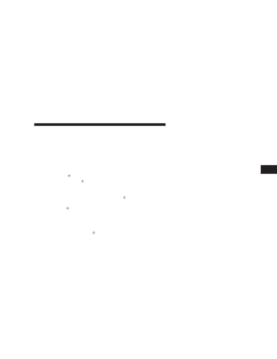 System activation, Satellite radio (rsc) — if equipped, Rer/req/ren radios only) | Jeep 2008 Grand Cherokee SRT User Manual | Page 221 / 404