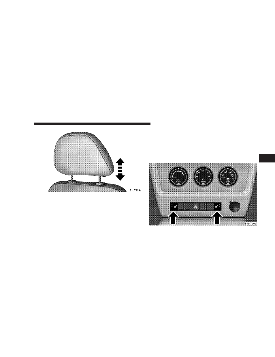 Heated seats - if equipped, Heated seats — if equipped | Jeep 2008 Liberty User Manual | Page 123 / 493