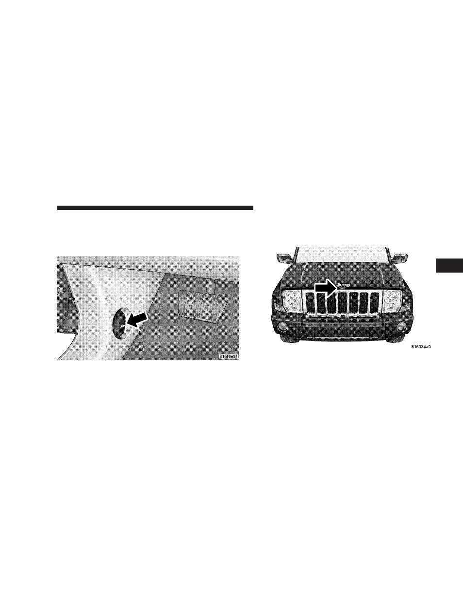 To open and close the hood | Jeep 2008 Liberty User Manual | Page 131 / 493