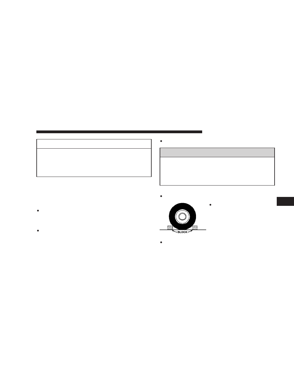 Preparations for jacking | Jeep 2008 Liberty User Manual | Page 387 / 493