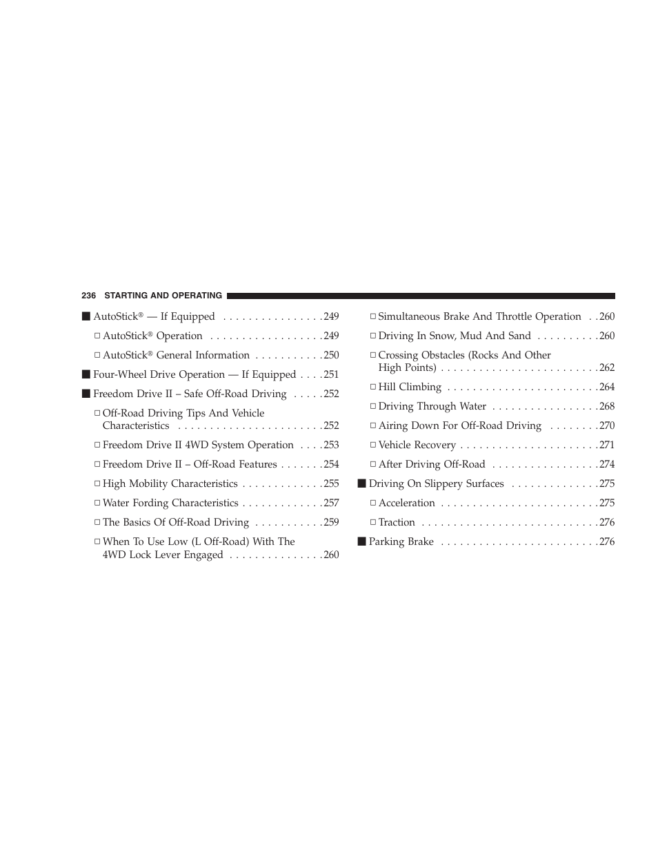 Jeep 2008 Patriot User Manual | Page 238 / 438