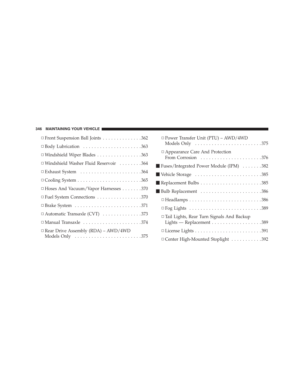 Jeep 2008 Patriot User Manual | Page 348 / 438