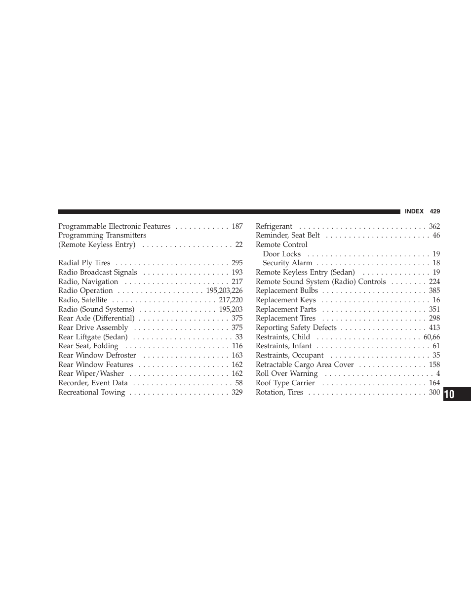 Jeep 2008 Patriot User Manual | Page 431 / 438