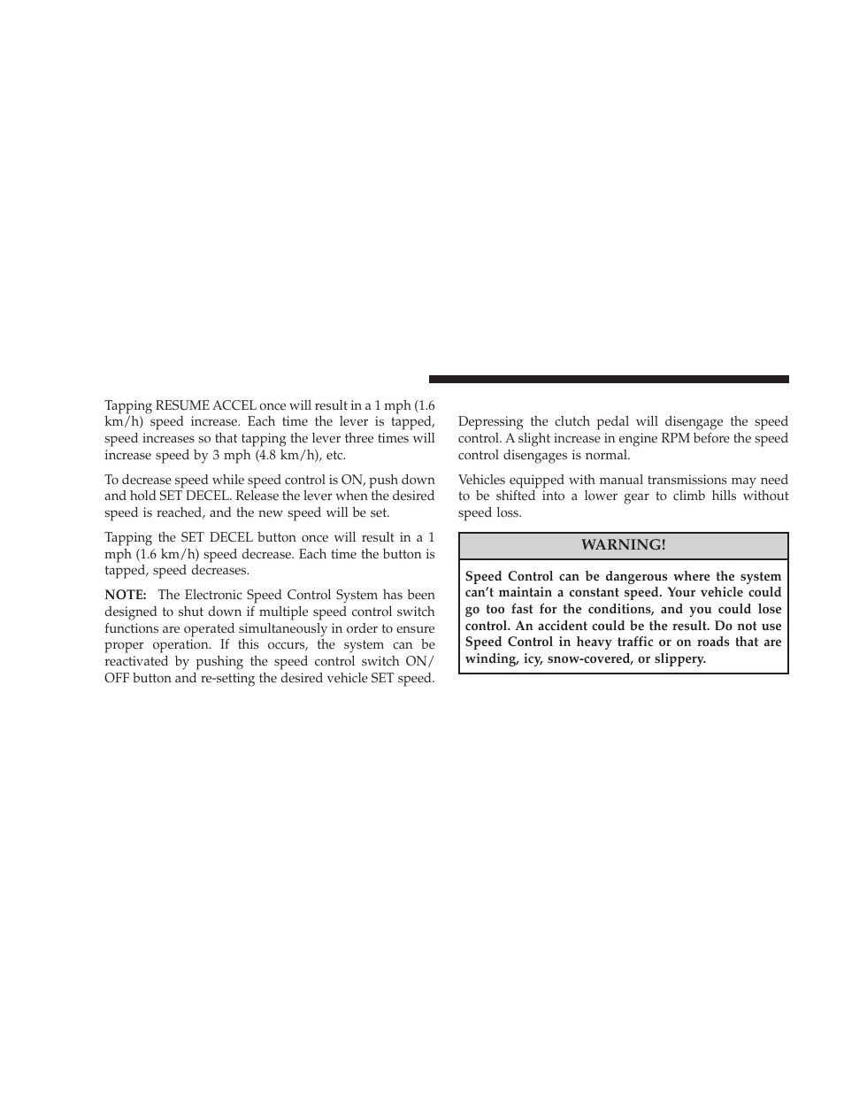 Manual transmission | Jeep 2008 Wrangler User Manual | Page 105 / 466