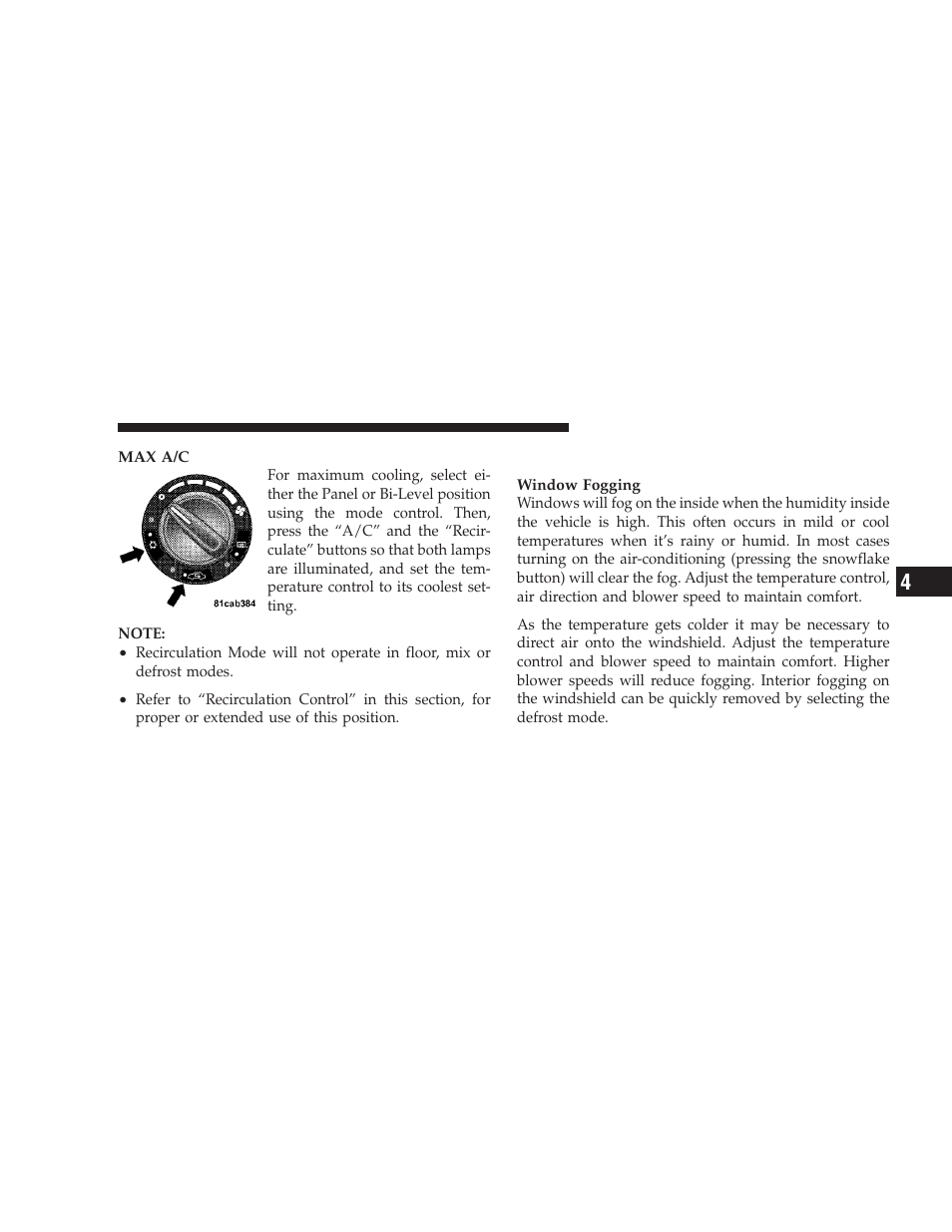 Operating tips | Jeep 2008 Wrangler User Manual | Page 266 / 466