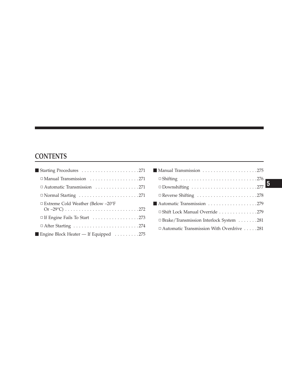 Jeep 2008 Wrangler User Manual | Page 268 / 466