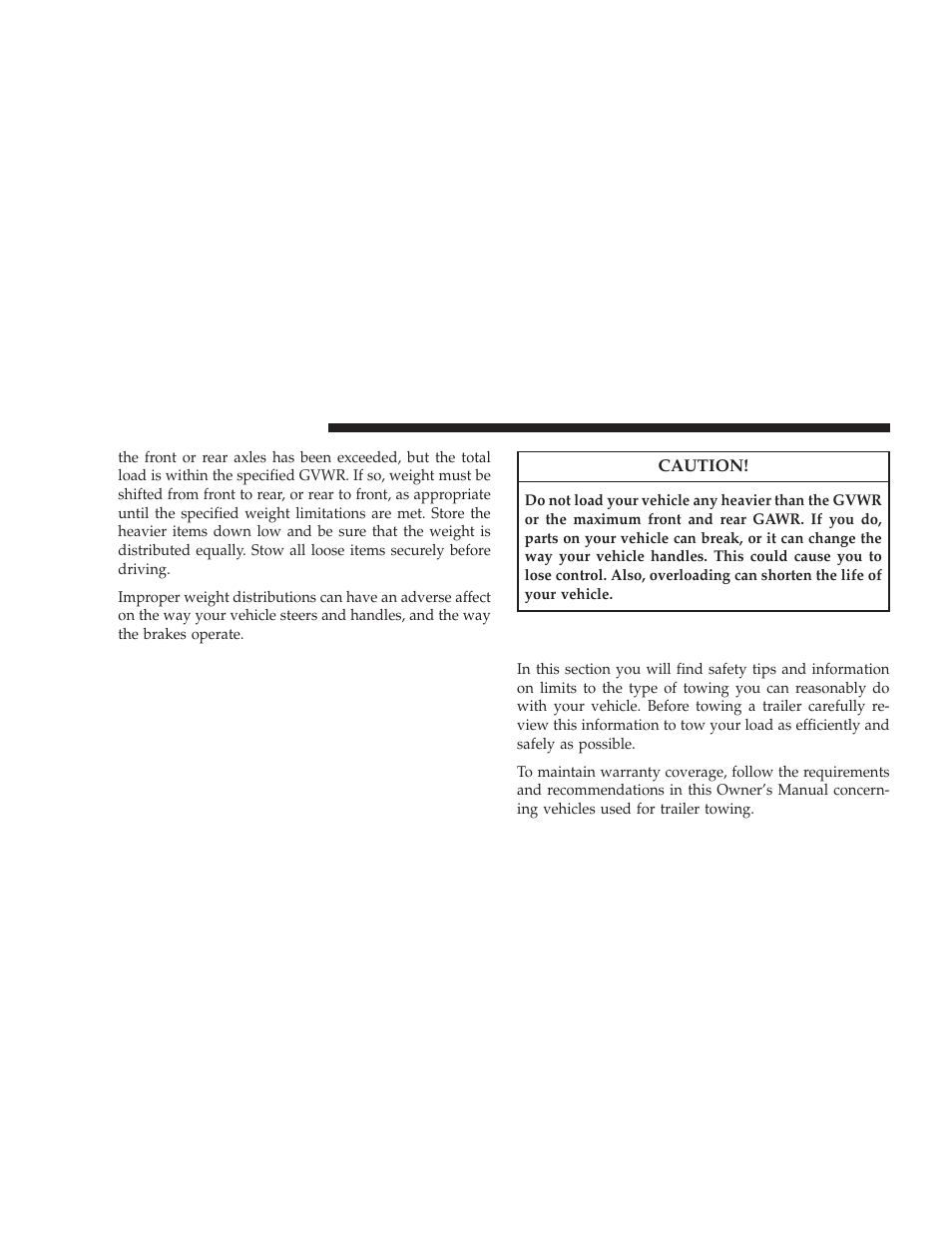Trailer towing | Jeep 2008 Wrangler User Manual | Page 345 / 466