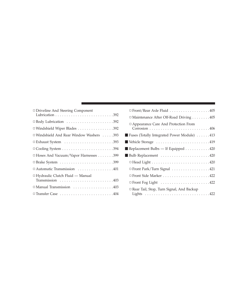 Jeep 2008 Wrangler User Manual | Page 377 / 466