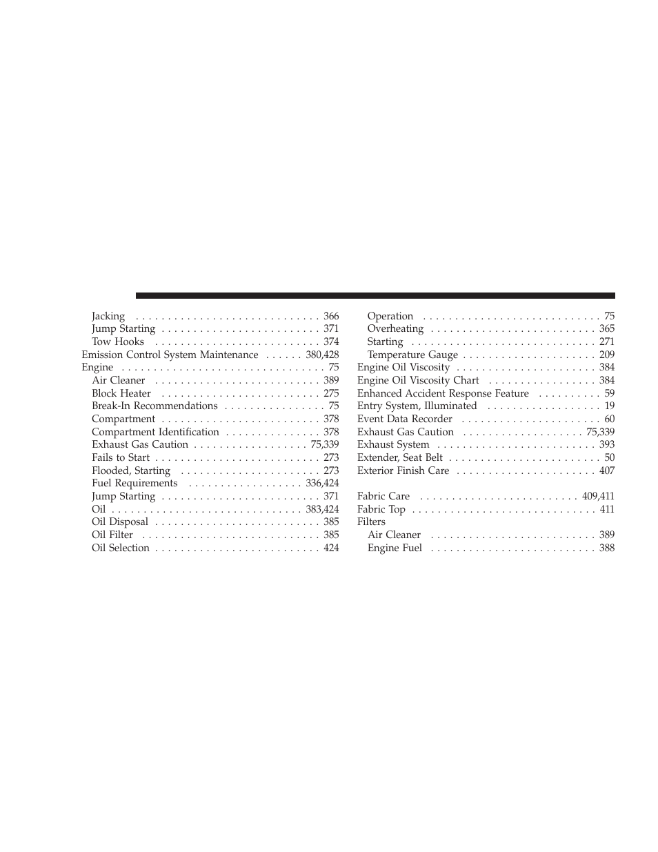 Jeep 2008 Wrangler User Manual | Page 451 / 466