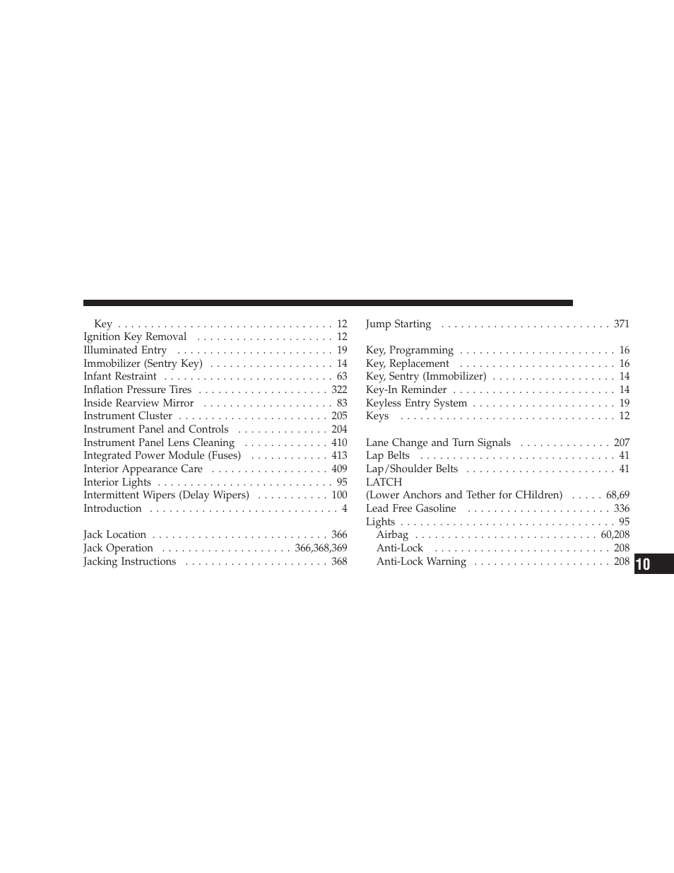 Jeep 2008 Wrangler User Manual | Page 454 / 466