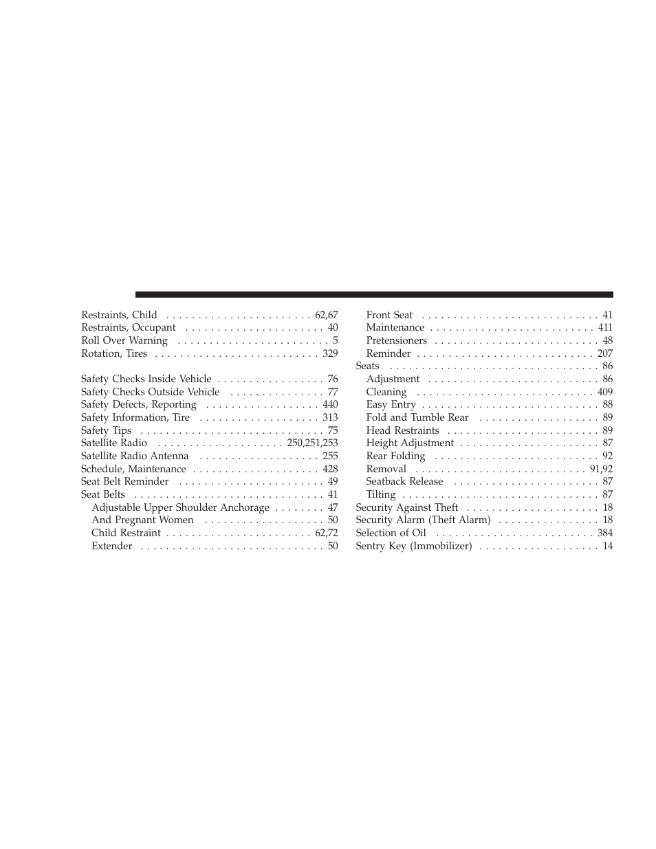 Jeep 2008 Wrangler User Manual | Page 459 / 466