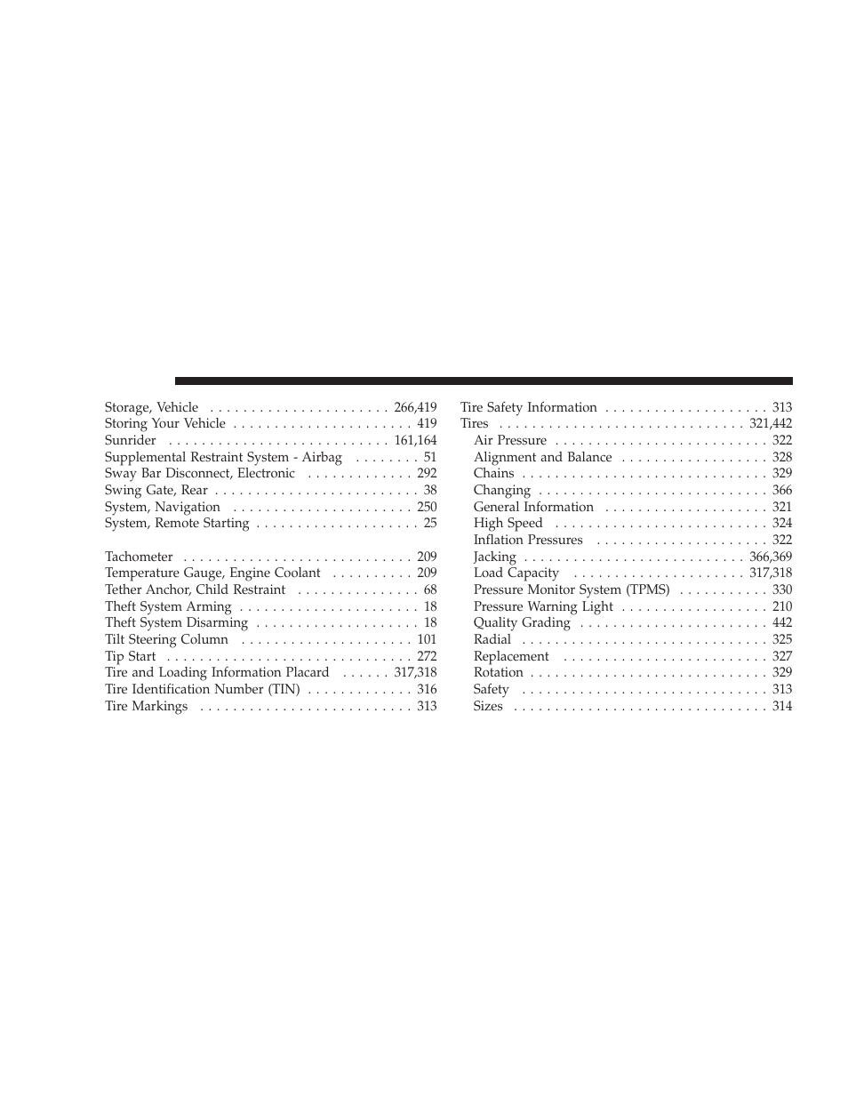 Jeep 2008 Wrangler User Manual | Page 461 / 466