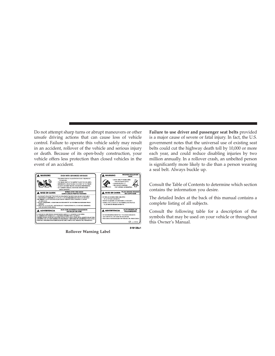 How to use this manual | Jeep 2008 Wrangler User Manual | Page 7 / 466
