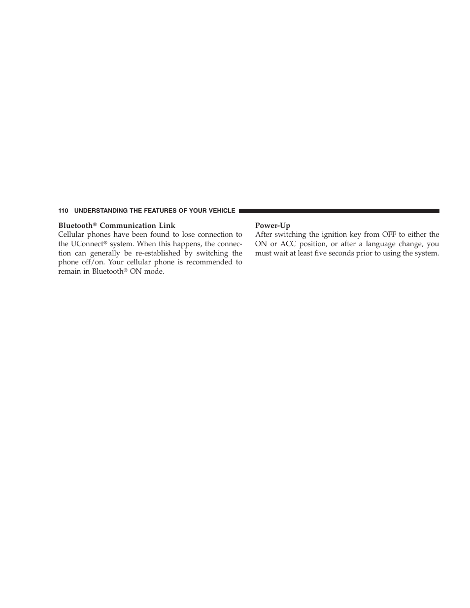 Jeep 2009 Commander User Manual | Page 112 / 519