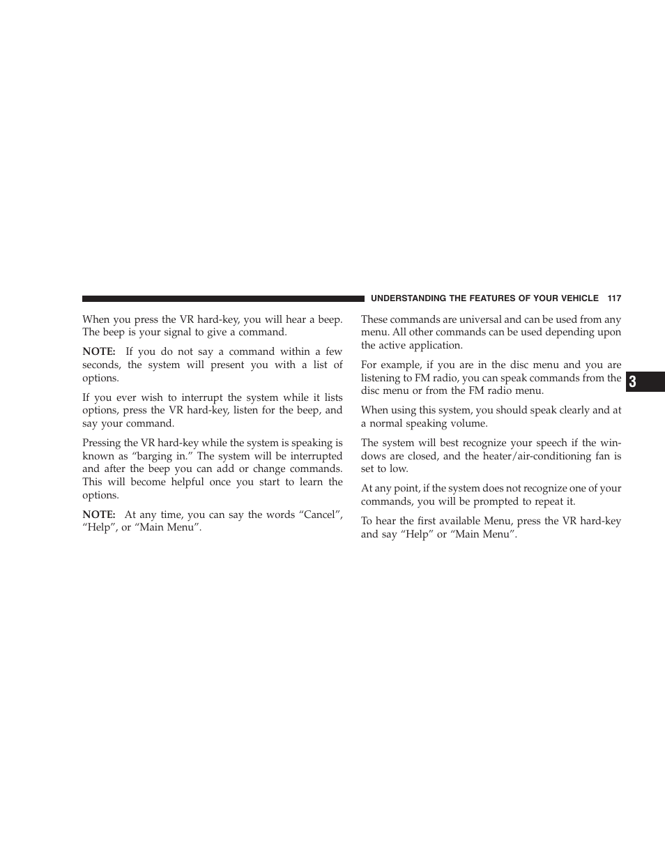 Jeep 2009 Commander User Manual | Page 119 / 519