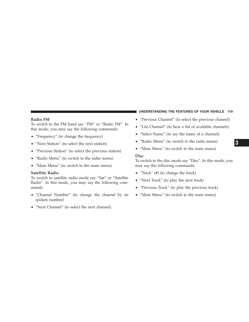 Jeep 2009 Commander User Manual | Page 121 / 519