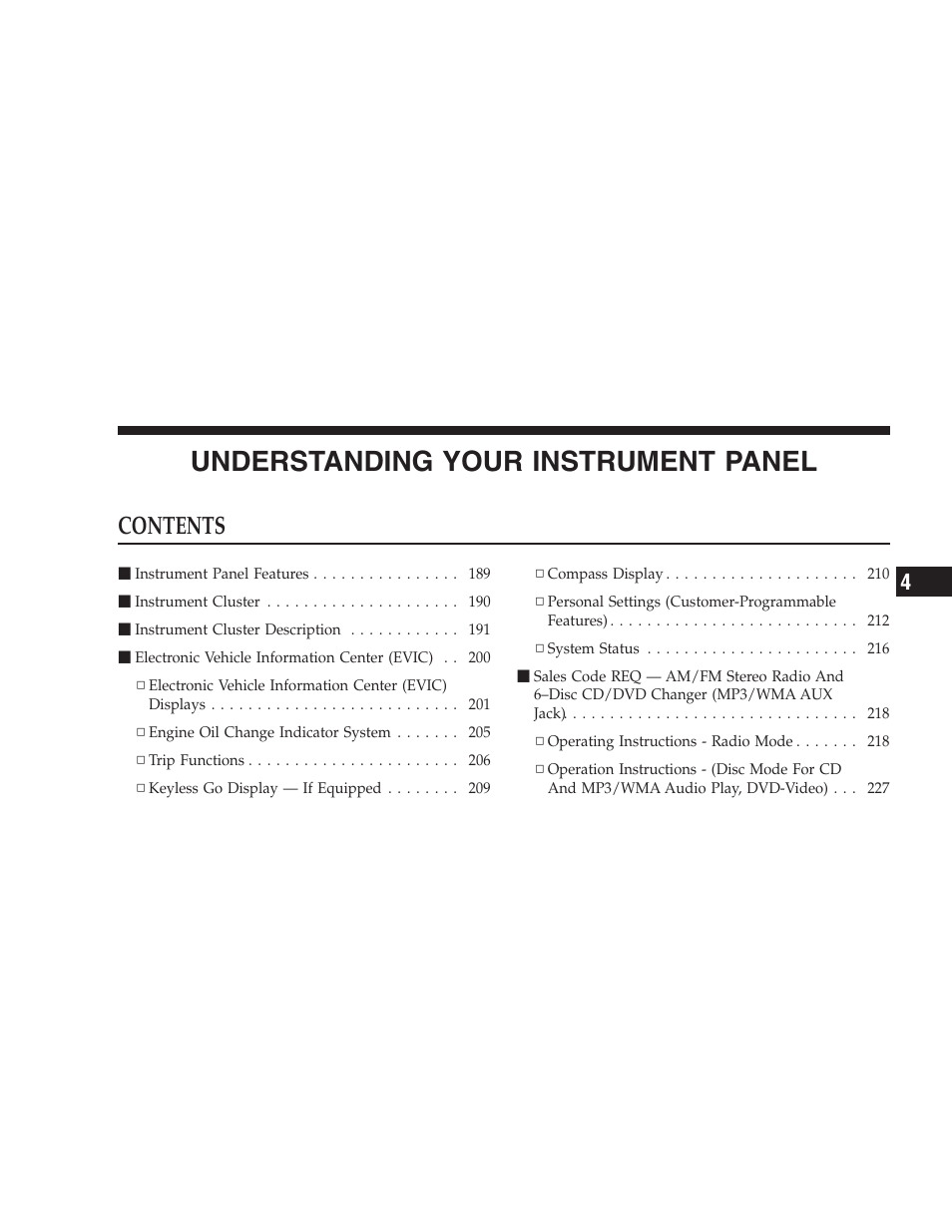 Jeep 2009 Commander User Manual | Page 187 / 519