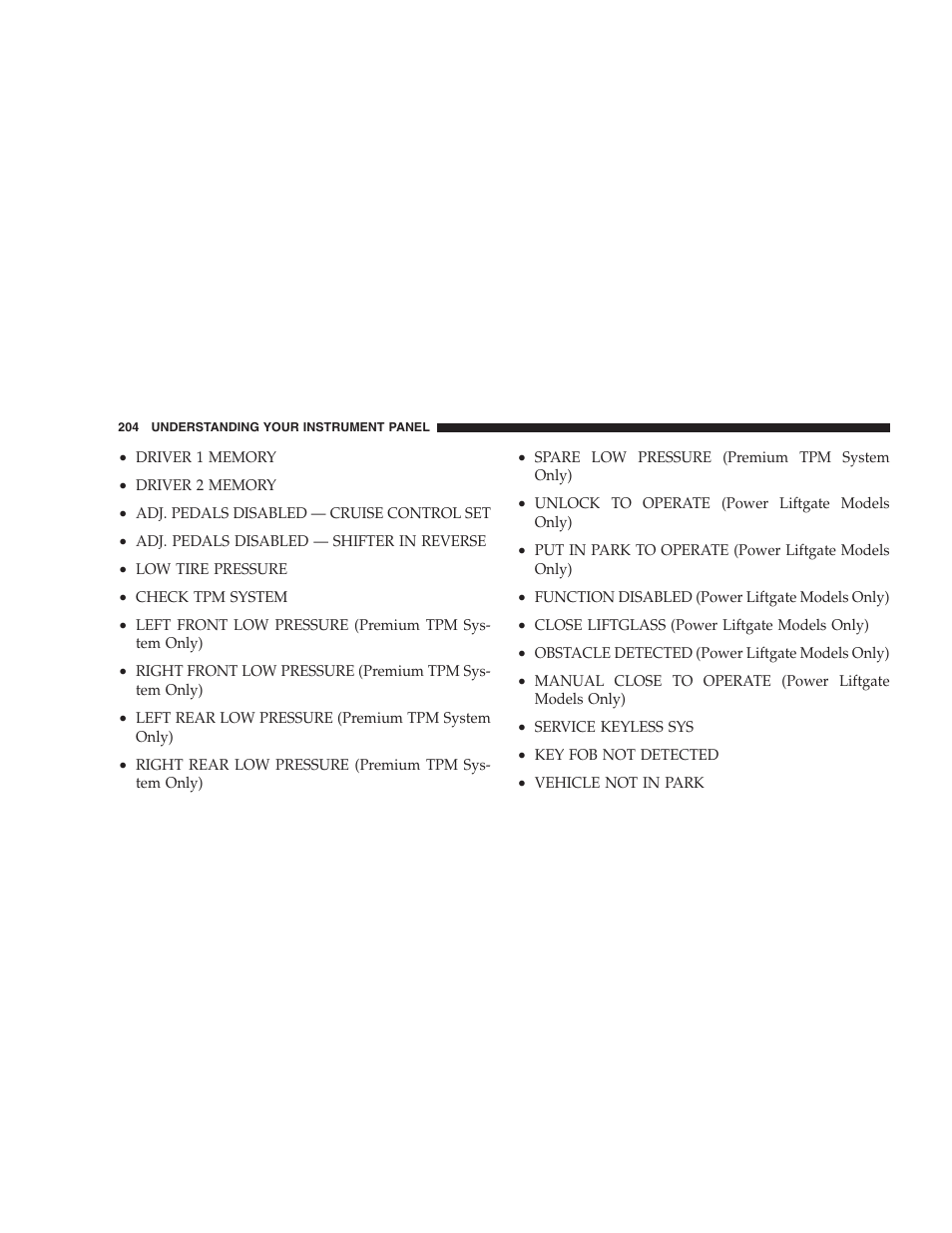 Jeep 2009 Commander User Manual | Page 206 / 519