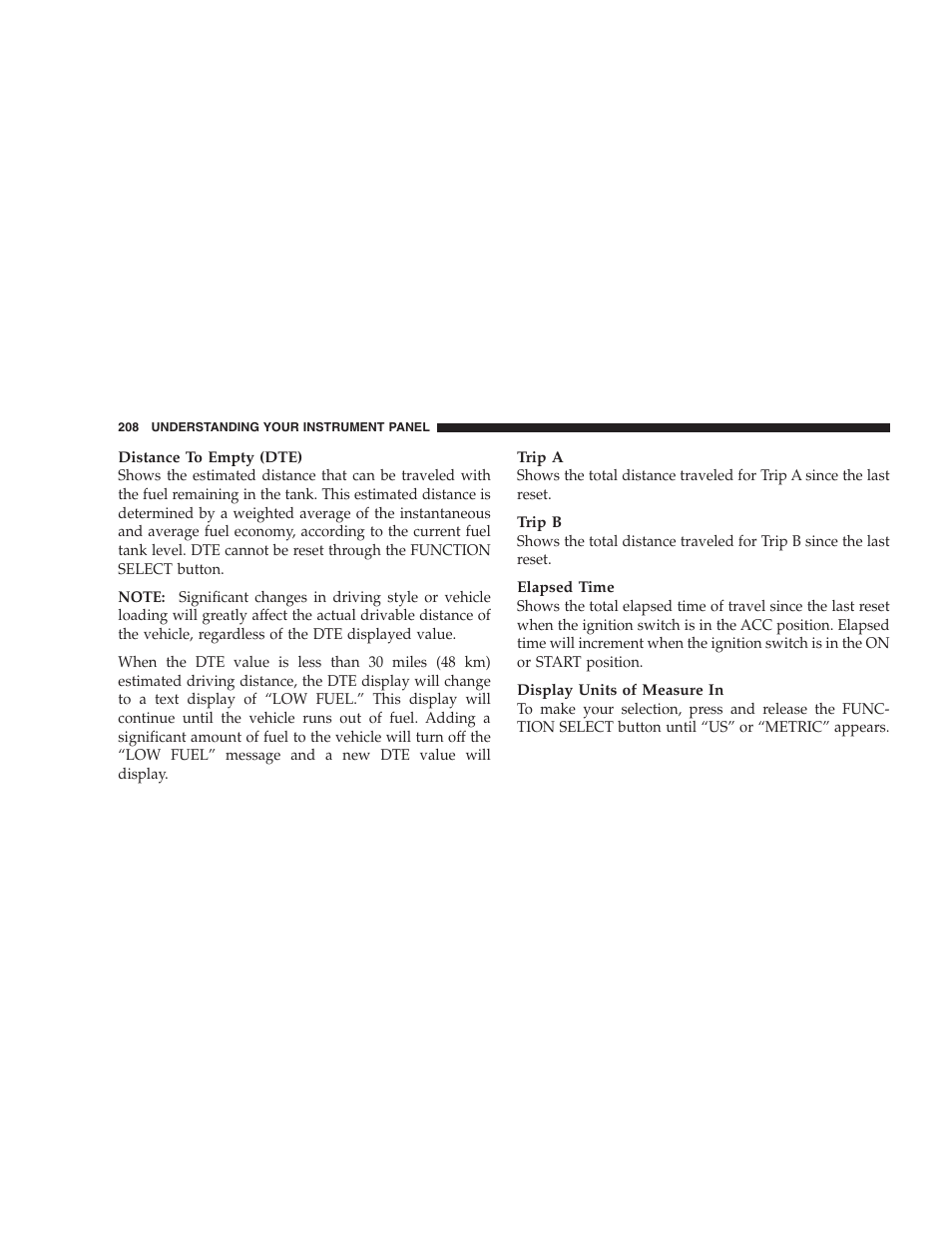 Jeep 2009 Commander User Manual | Page 210 / 519