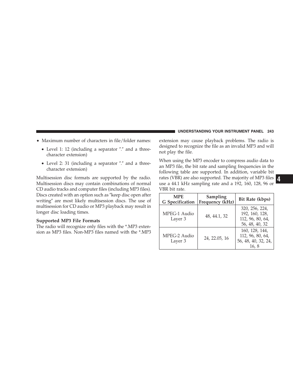Jeep 2009 Commander User Manual | Page 245 / 519