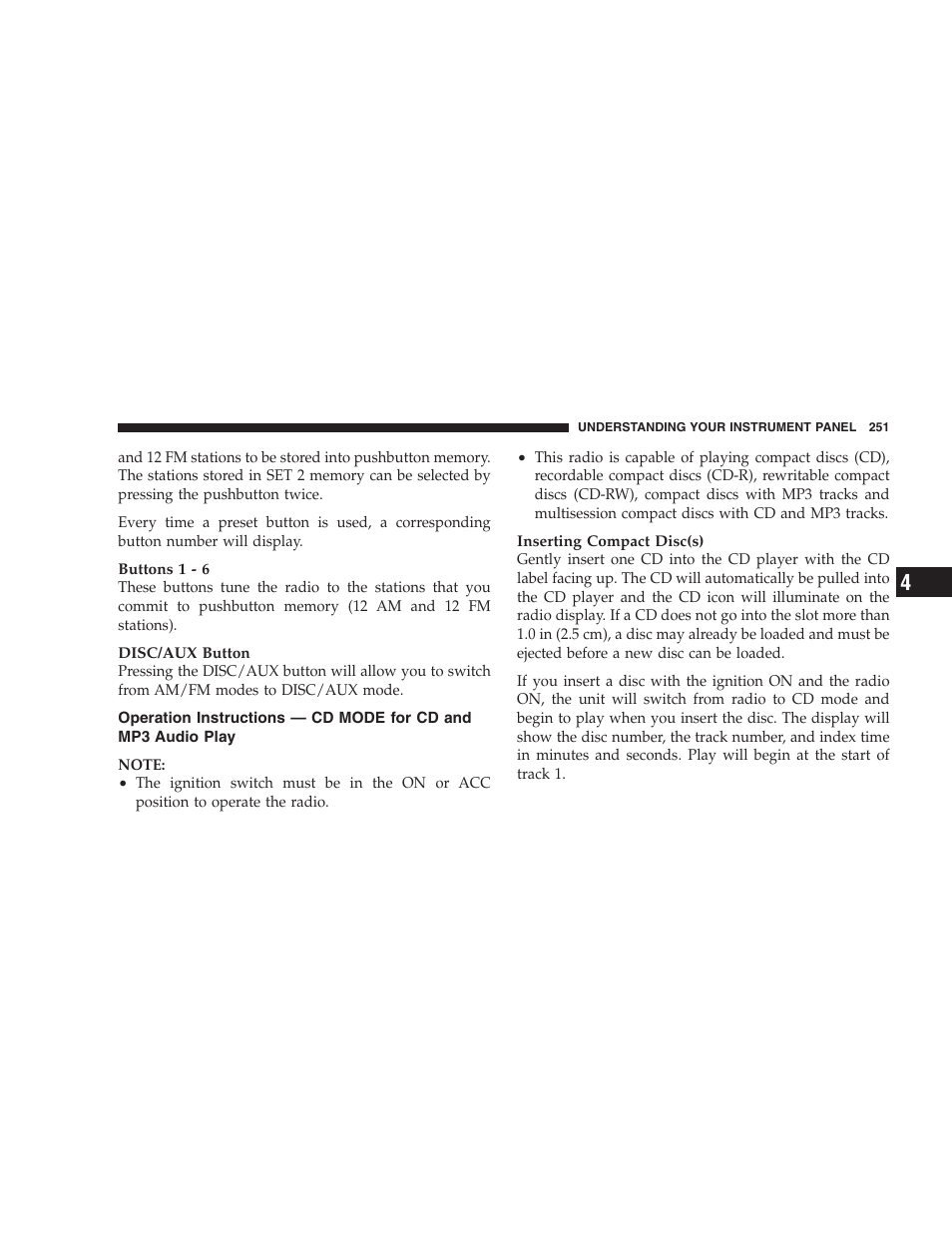Jeep 2009 Commander User Manual | Page 253 / 519
