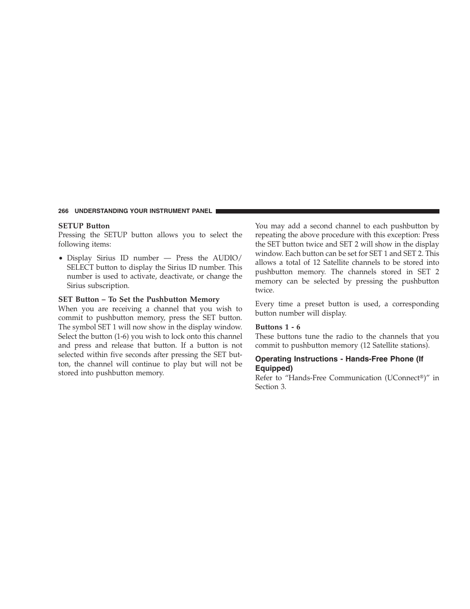 Sirius backseat tv - if equipped | Jeep 2009 Commander User Manual | Page 268 / 519