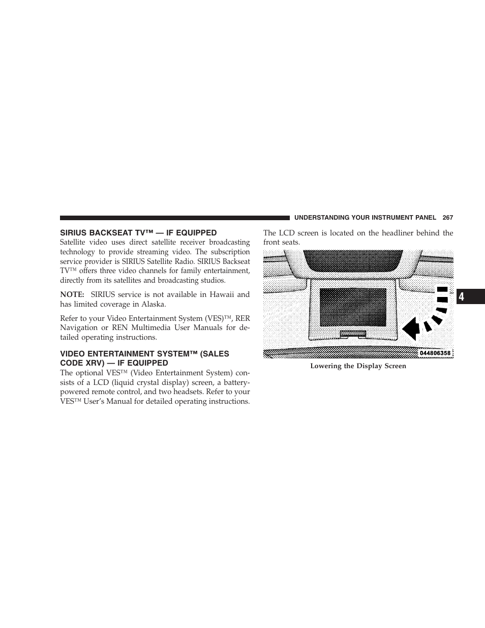 Jeep 2009 Commander User Manual | Page 269 / 519