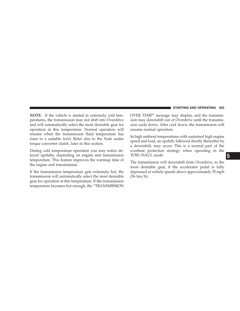 Jeep 2009 Commander User Manual | Page 305 / 519