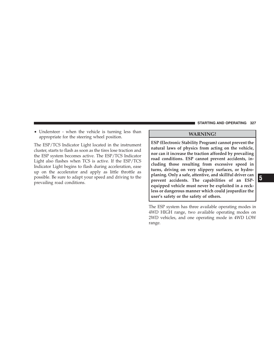 Jeep 2009 Commander User Manual | Page 329 / 519