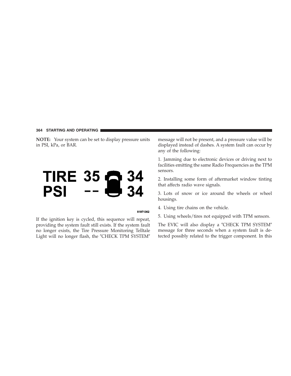 Jeep 2009 Commander User Manual | Page 366 / 519