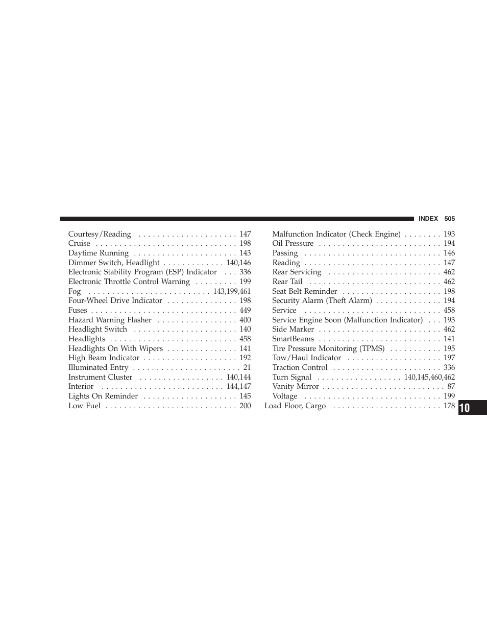 Jeep 2009 Commander User Manual | Page 507 / 519