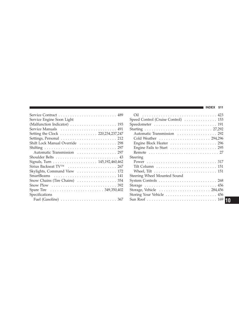 Jeep 2009 Commander User Manual | Page 513 / 519