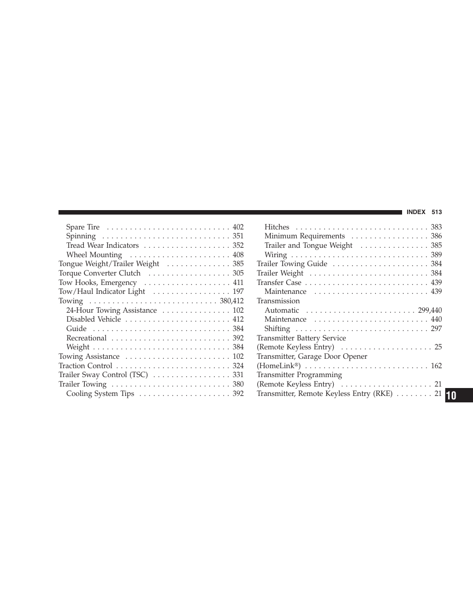 Jeep 2009 Commander User Manual | Page 515 / 519