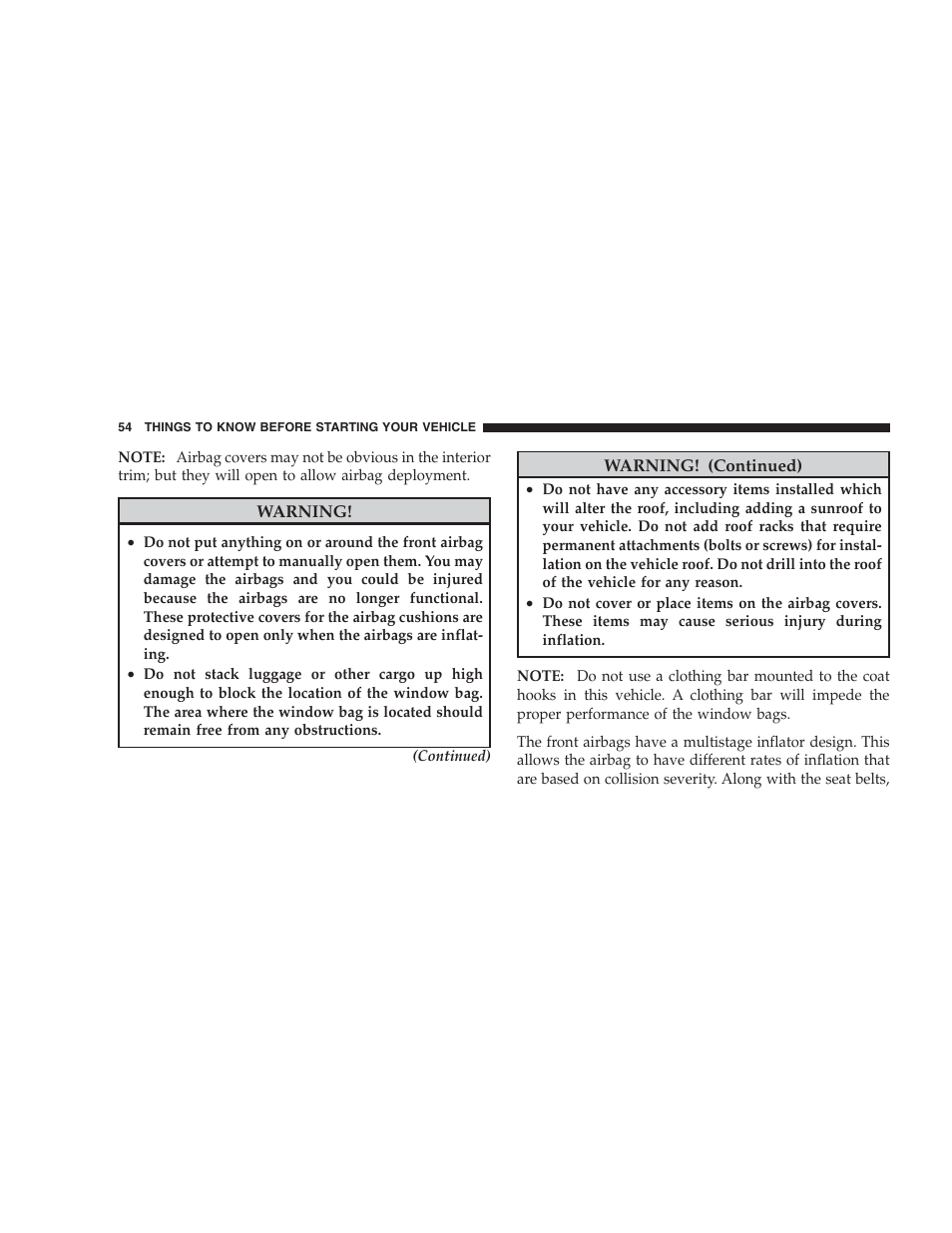 Jeep 2009 Commander User Manual | Page 56 / 519