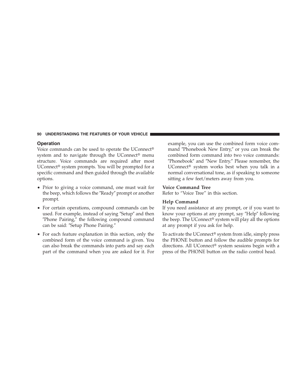 Operation | Jeep 2009 Commander User Manual | Page 92 / 519